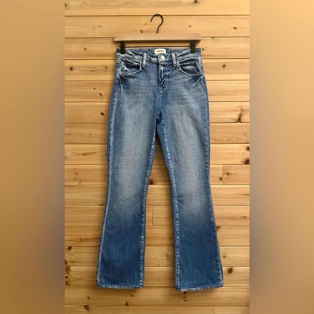L’AGENCE 25/0 High Rise Selma Balboa Sleek Baby Bootcut Jeans